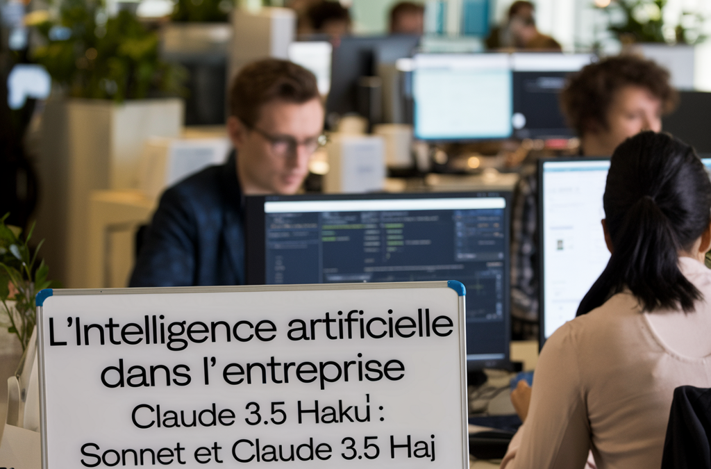 L’Intelligence Artificielle dans l’Entreprise : Claude 3.5 Sonnet et Claude 3.5 Haiku révolutionnent l’utilisation des ordinateurs