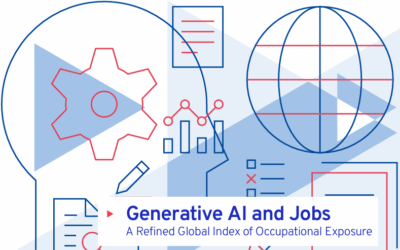 1 emploi sur 4 dans le monde est potentiellement exposé à la GenAI.